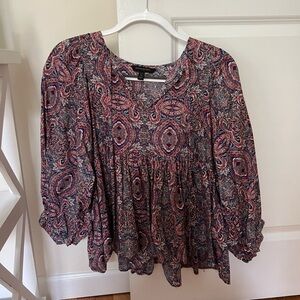 Banana Republic Paisley Top